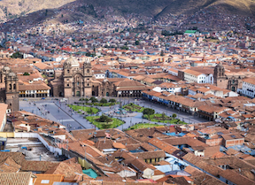 A picture of Cuzco, Peru